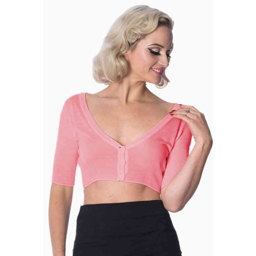 Dancing Days - BOBBY BASICS Cardigan - Rose Product image